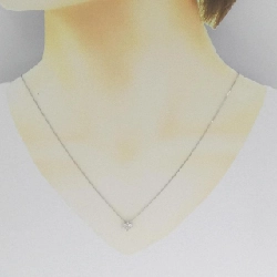 K18WG Dây chuyền kim cương 0.22CT - Hàng hiệu Chính hãng 864637