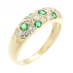 Nhẫn ngọc lục bảo 750YG 0.25CT