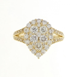 Nhẫn kim cương K18YG 1.00CT - Hàng hiệu chính hãng 860022