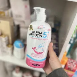 Sữa DƯỡng Thể Alpha Arbutin 5Plus VitC Body Serum Princess Bkk Skin Thái Lan 500ml 562009