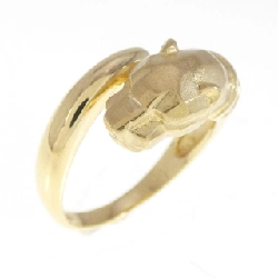 Nhẫn kim cương K18YG 0.07CT