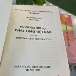 ĐẠI CƯƠNG TRIẾT HỌC PHẬT GIÁO VIỆT NAM - NGUYỄN HÙNG HẬU  1028728