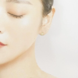 K18YG Bông tai kim cương 0.18CT - Hàng hiệu Chính hãng 867504