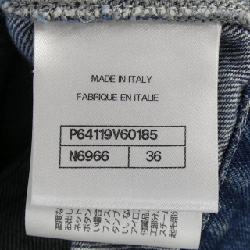 【Khuyến mãi】Áo khoác denim CHANEL 642364