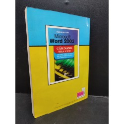 Cẩm nang tra cứu Microsoft word 2003 năm 2007 mới 70% ố vàng HCM0203 kỹ năng máy tính Oreka-Blogmeo 78704