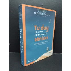 Tư duy như một nhà khoa học tên lửa mới 90% bẩn nhẹ 2022 HCM1008 Ozan Varol KỸ NĂNG 215103