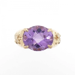 K18PG Nhẫn Amethyst - Hàng hiệu Chính hãng 849244