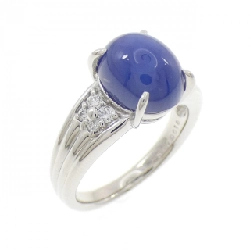 Nhẫn Sapphire Sao Tổng Hợp 3.60CT - Hàng hiệu Authentic