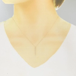 Dây chuyền kim cương K18YG 0.10CT - Hàng hiệu Chính hãng 861257