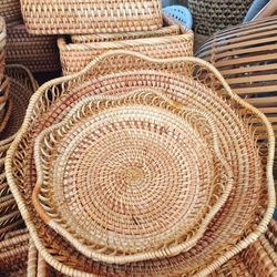 Khay mây xiên để đồ 537790