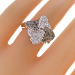 Nhẫn kim cương hình trái tim K18WG/K18BG 0.28CT - Hàng hiệu Chính hãng 853673