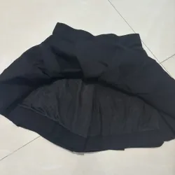 chân váy dạ đen 752645