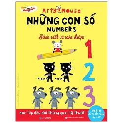 Arty Mouse – Những con số (Sách viết và xóa được) - Mandy Stanley (2020) New 100% HCM.PO