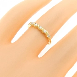 Nhẫn kim cương K18YG 0.08CT 671435