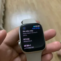 Apple Watch Series 9 TRẮNG / Pin 99% / Ngoại hình ĐẸP / FullBox 786874