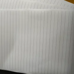 Xấp 25 tờ giấy kẻ ngang A4 hai mặt dùng để làm sổ, học tập sinh viên 934213