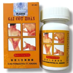 Viên uống Gai cốt hoàn hỗ trợ đau nhức xương khớp, phong thấp nhức mỏi, đau lưng 800878