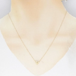 Dây chuyền kim cương K18YG 0.10CT - Hàng hiệu Chính hãng 865202