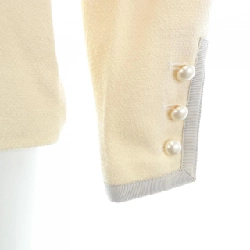 【Mã giảm giá】【Cổ điển】Áo khoác không cổ CHANEL 641133