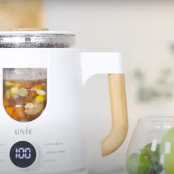 NỒI ÁP SUẤT ĐIỆN UNIE UN-630 3L gọn gàng – Lòng nồi 5 lớp – Nấu nhanh, nhàn tênh 738688