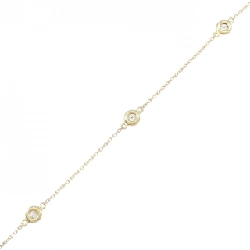 K18YG Vòng tay kim cương 0.21CT - Hàng hiệu Chính hãng 874152