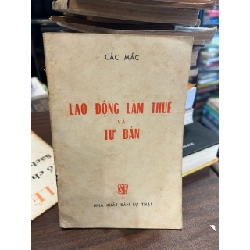 Lao động làm thuê và tư bản- Các Mác