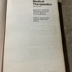 The Washington Manual of Medical Therapeutics -sách y tiếng Anh 573509