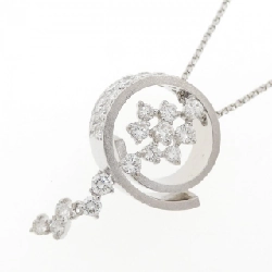 K18WG Dây chuyền kim cương 1.04CT - Hàng hiệu Chính hãng 858123