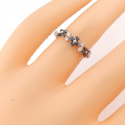 Nhẫn kim cương hoa K18WG 0.34CT 672631