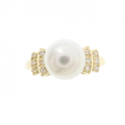 Nhẫn ngọc trai Akoya K18YG 7.6mm - Hàng hiệu Chính hãng 845547