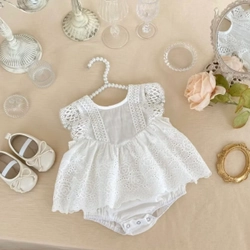 Áo liền quần, ngọt ngào , dễ  thương ,cho bé từ 3-6kg 462188