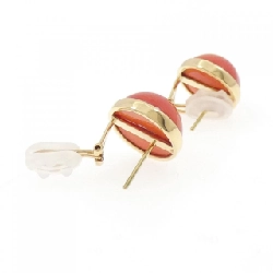 K18YG Bông tai thủy tinh - Hàng hiệu Authentic 869423