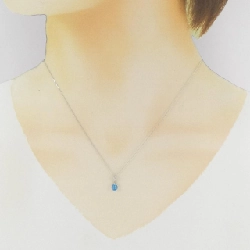 K10WG Blue Topaz Necklace - Hàng hiệu Authentic 856378