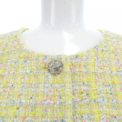 Áo khoác không cổ CHANEL P76339V68243 631095