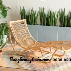 Ghế dài nằm thư giãn mây tre 455467