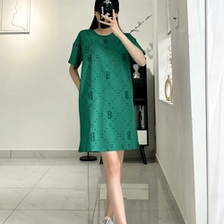 Đầm suông thun vnxk cotton 100% 277271