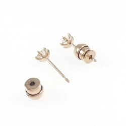 K18PG/ST Bông tai kim cương 0.233CT 0.238CT G VS2 EXT - Hàng hiệu Chính hãng 879655