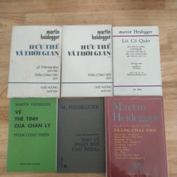 Bộ triết học Martin Heidegger : Hữu thể và thời gian, Về thể tính của chân lý,...