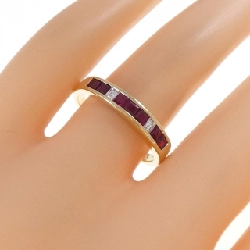 Nhẫn Ruby 750YG - Hàng hiệu Authentic 666114