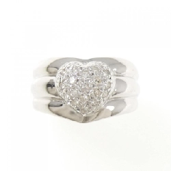 Nhẫn kim cương hình trái tim K14WG 0.17CT - Hàng hiệu Authentic 851663