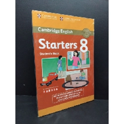 Cambridge English Starters 8 Student's Book mới 90% ố nhẹ HCM.ASB2408 sách học ngoại ngữ Rebooks.vn