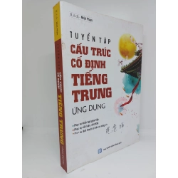 Tuyển tập cấu trúc cố định tiếng Trung ứng dụng mới 80% 2019 gãy bìa sau HPB.HCM1909