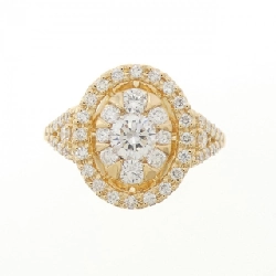 Nhẫn kim cương K18YG 0.319CT - Hàng hiệu Authentic 852899