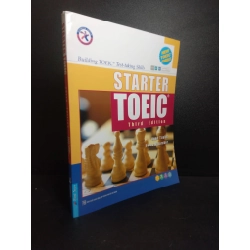 Starter toeic third edition 2022 mới 80% bẩn nhẹ bể góc nhẹ, kèm QR file nghe HCM110