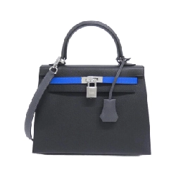 Túi xách Hermes Kelly Tricolor 25cm 082734CK - Hàng hiệu Chính hãng