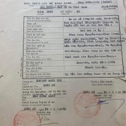 3 tờ phòng Lục Sự Toà tại Long An 74095