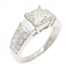 Nhẫn kim cương PT900 1.008CT L SI1 cắt hình fancy - Hàng hiệu Authentic