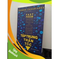 (TẶNG BOOKMARK) Tập Trung Thần Tốc Damon Zahariades New 95% RBK.ASB2602