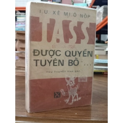 Tass được quyền lên tiếng - I. U. Xê-Mi-Ô-Nốp 396138