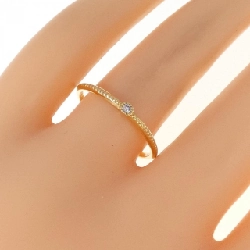 Nhẫn kim cương K18YG 0.03CT 667093